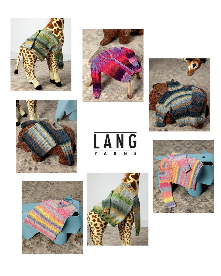 PUNTO 53 Kids Merino 120 dégradé - 7 modèles