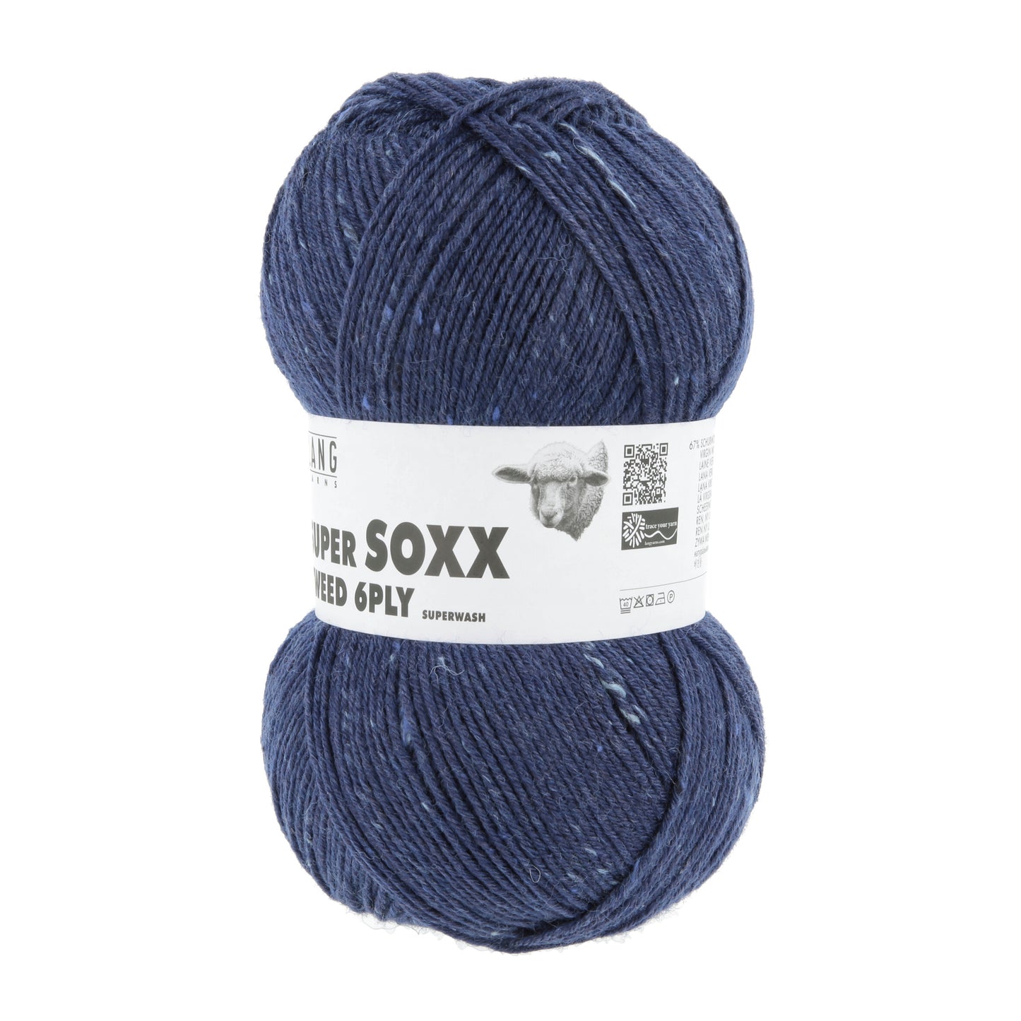 SUPER SOXX 6-FACH/PLY TWEED