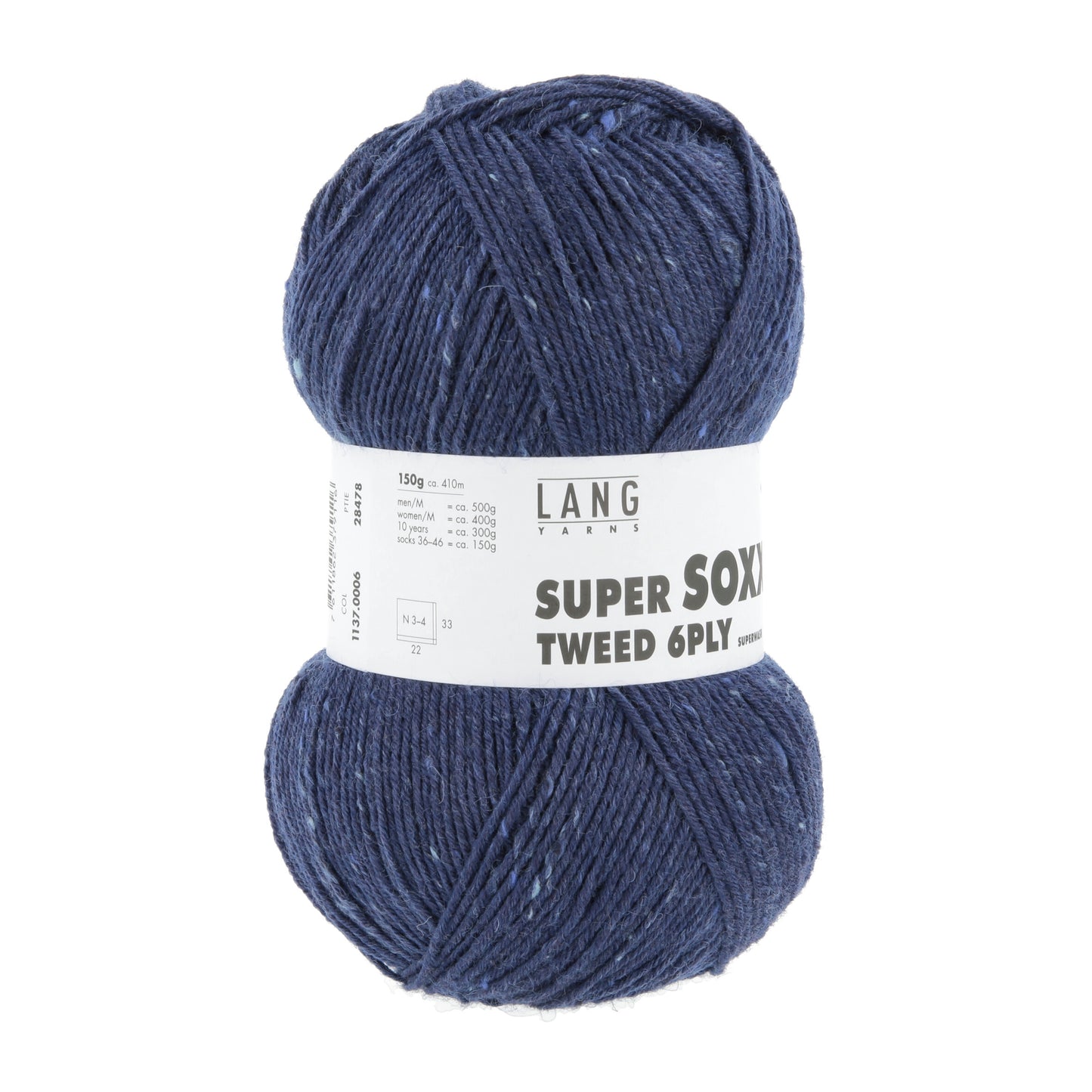 SUPER SOXX 6-FACH/PLY TWEED