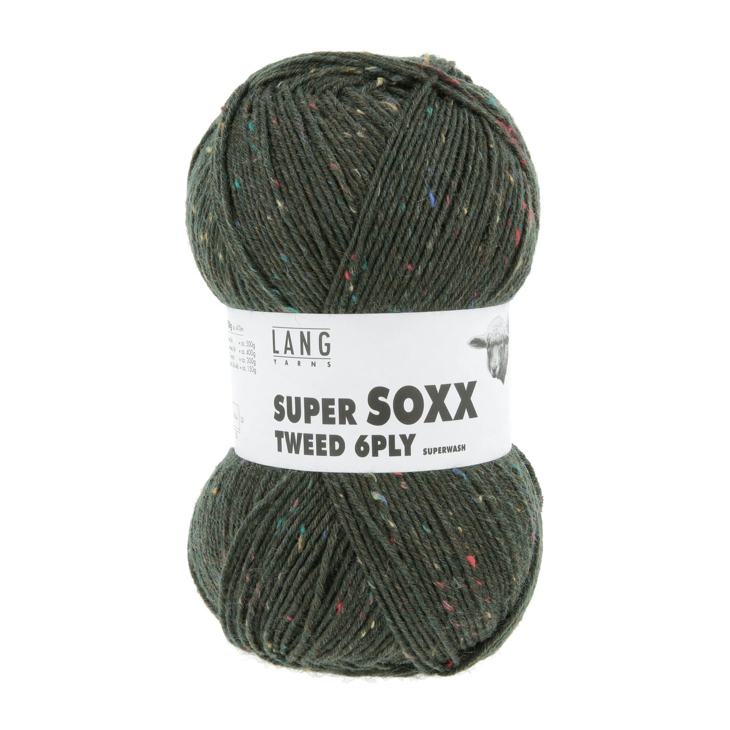 SUPER SOXX 6-FACH/PLY TWEED