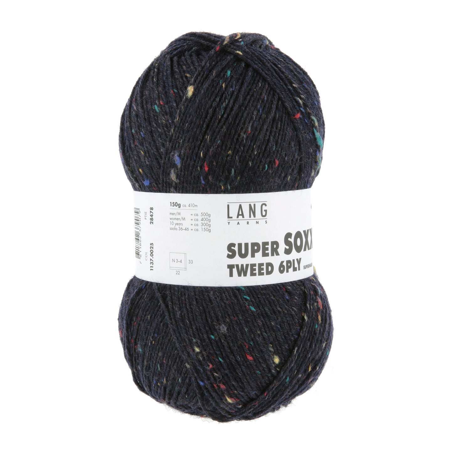 SUPER SOXX 6-FACH/PLY TWEED