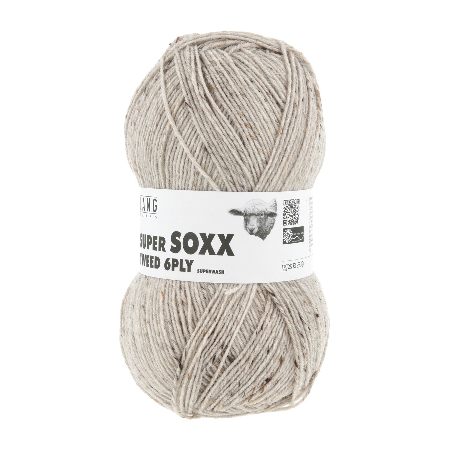 SUPER SOXX 6-FACH/PLY TWEED