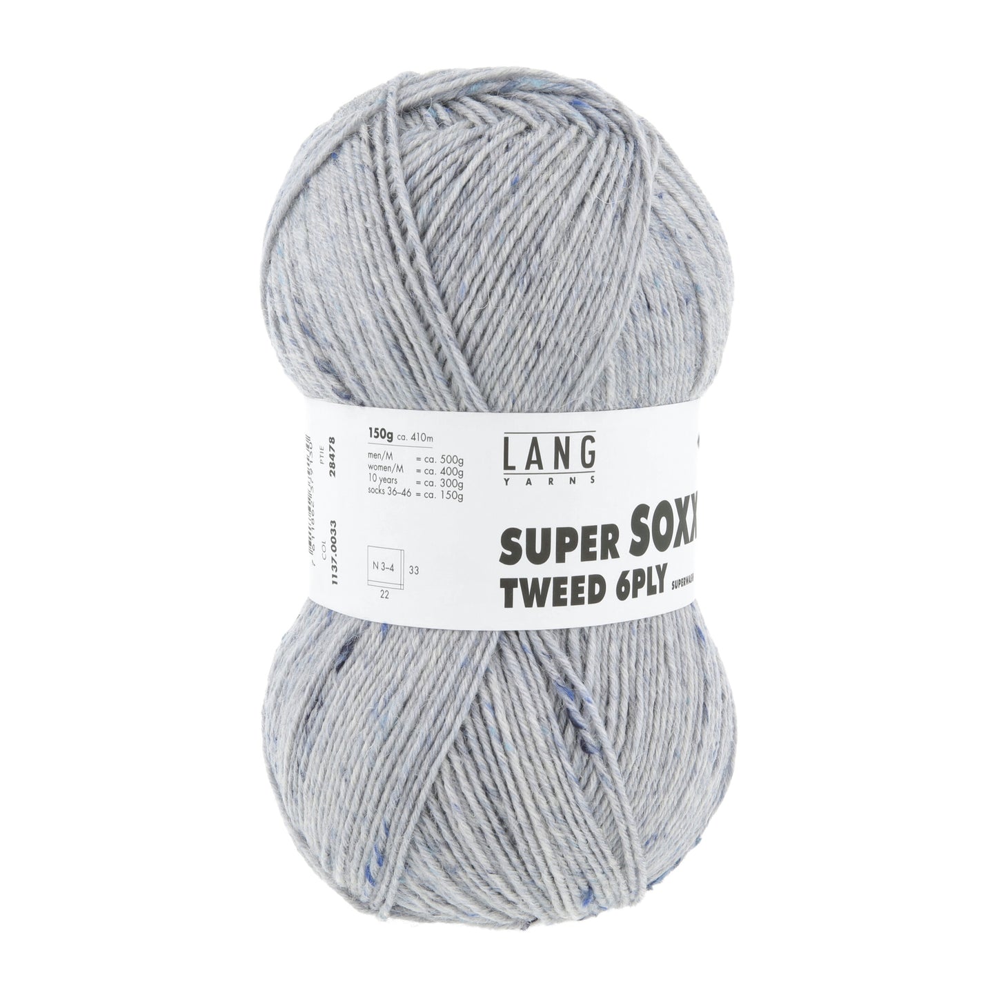 SUPER SOXX 6-FACH/PLY TWEED