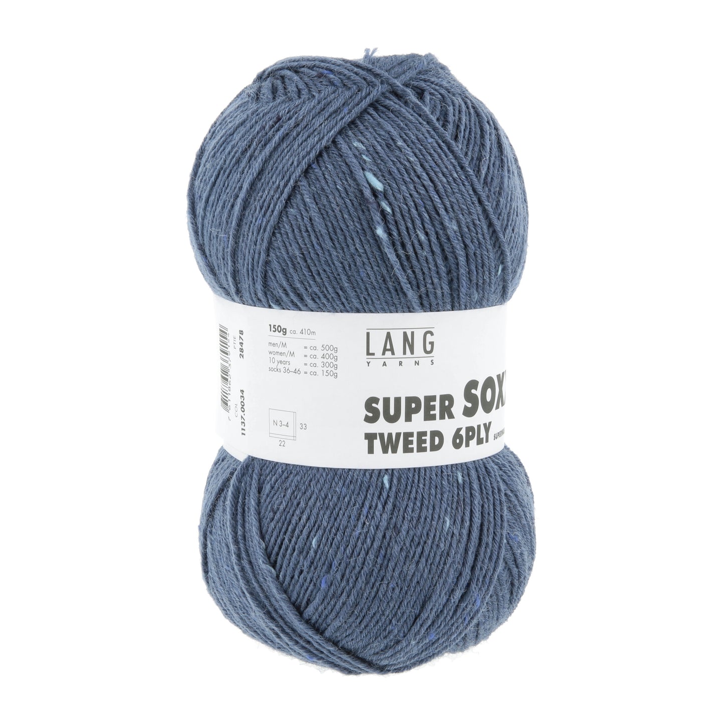 SUPER SOXX 6-FACH/PLY TWEED