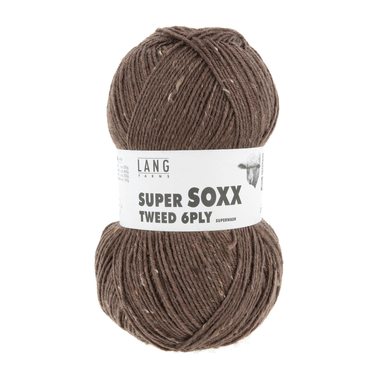 SUPER SOXX 6-FACH/PLY TWEED