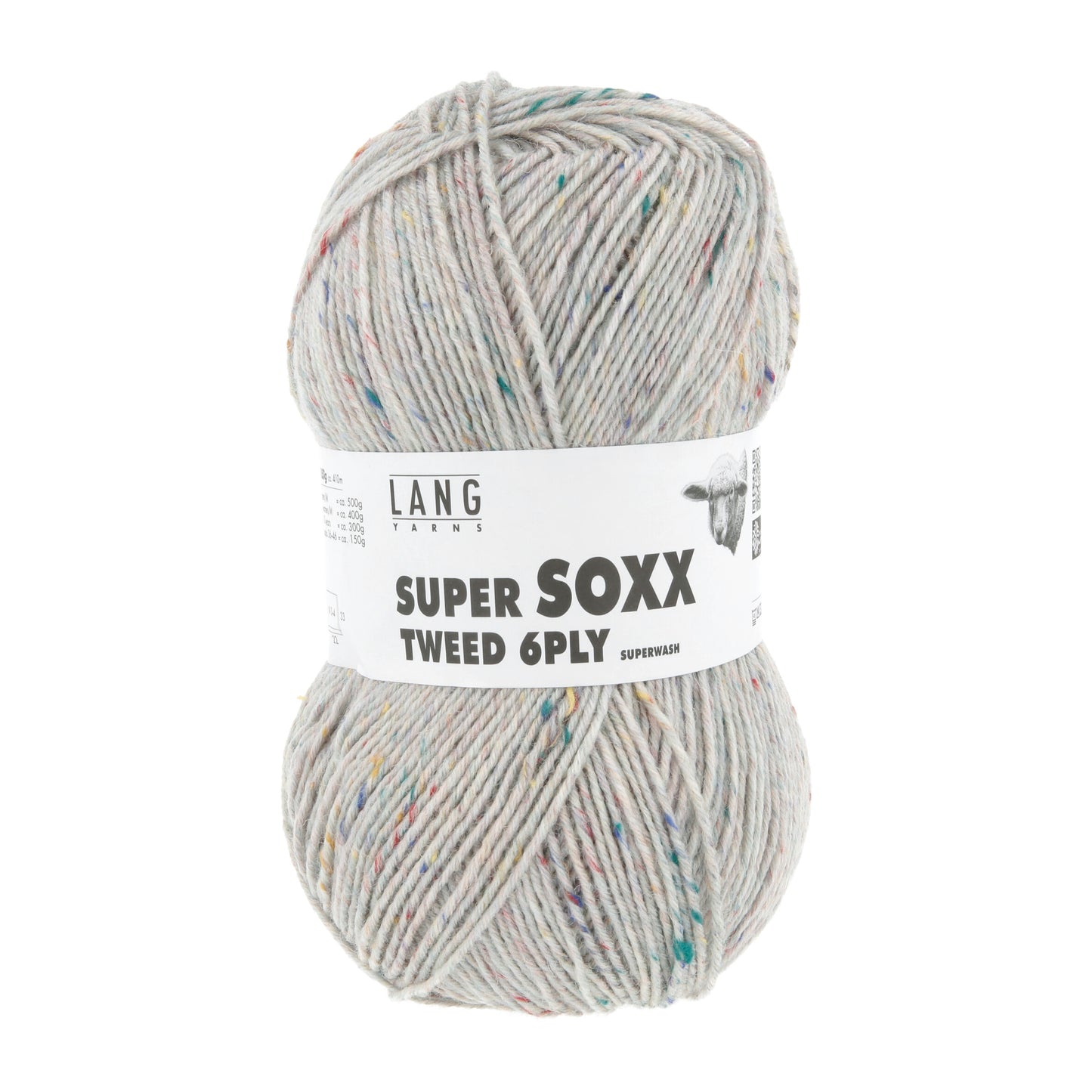 SUPER SOXX 6-FACH/PLY TWEED