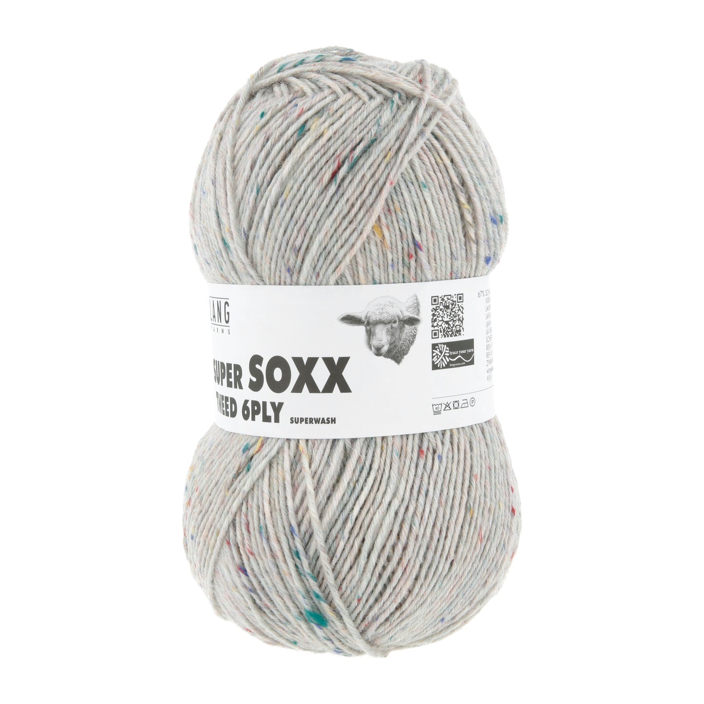 SUPER SOXX 6-FACH/PLY TWEED