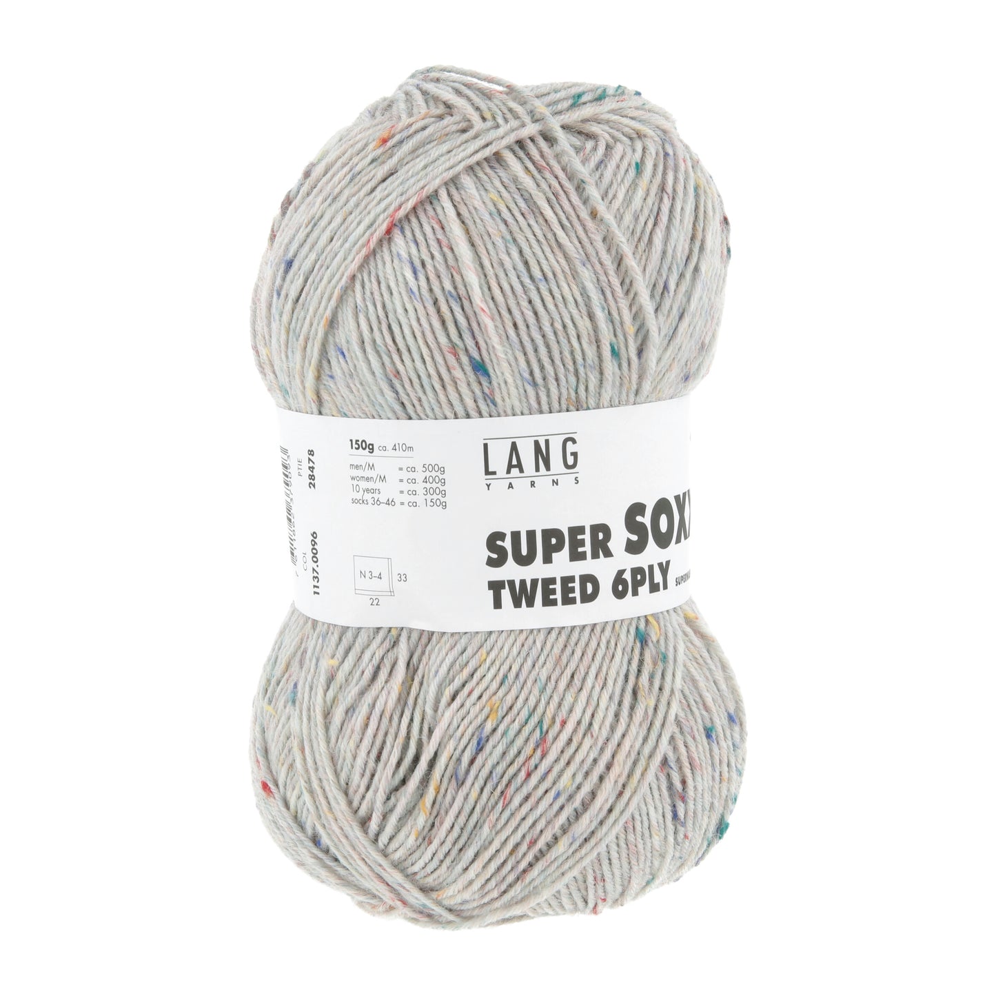 SUPER SOXX 6-FACH/PLY TWEED