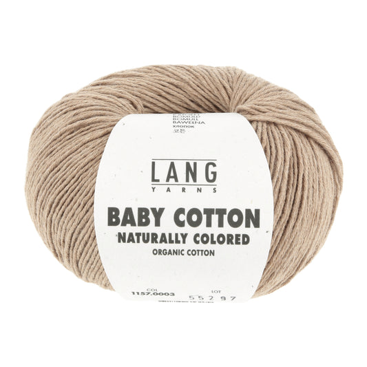 Fil coton bio BABY COTTON NATURALLY COLORED