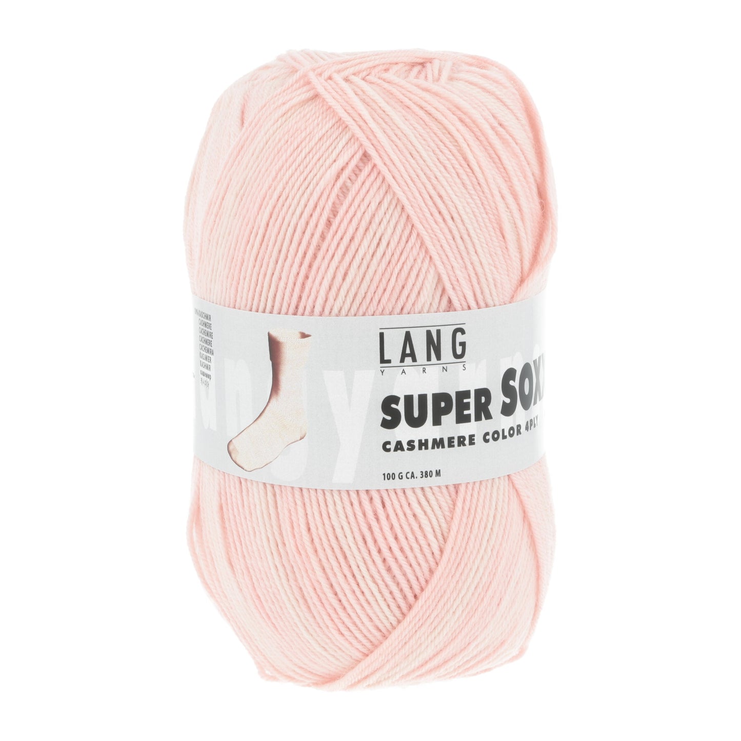 Laine Vierge "SUPER SOXX CASHMERE COLOR"