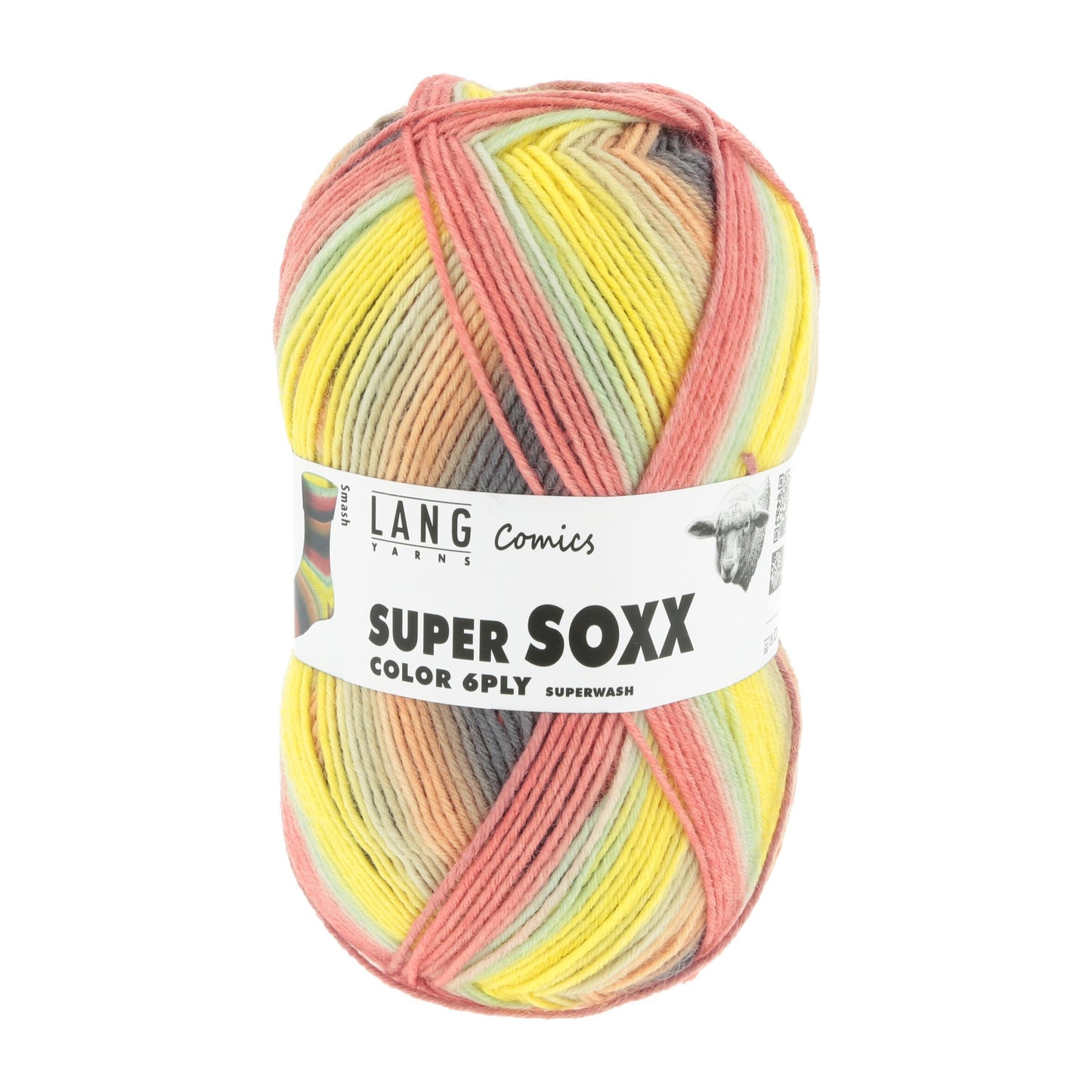 Laine Vierge "SUPER SOXX COLOR 6-FACH/PLY"