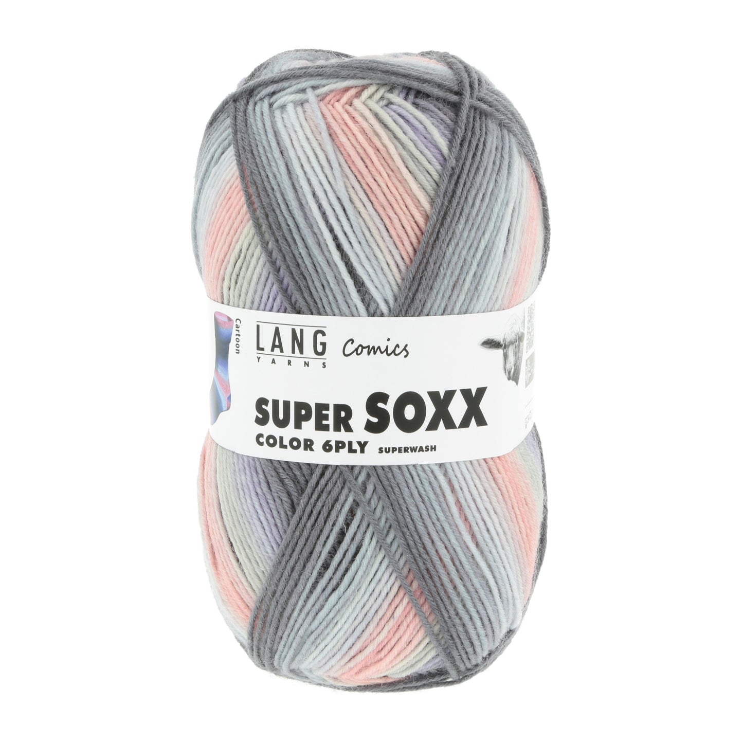 Laine Vierge "SUPER SOXX COLOR 6-FACH/PLY"
