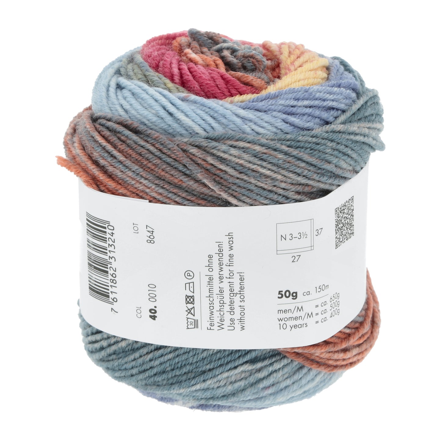 LANGYARNS MERINO 150 Dégradé