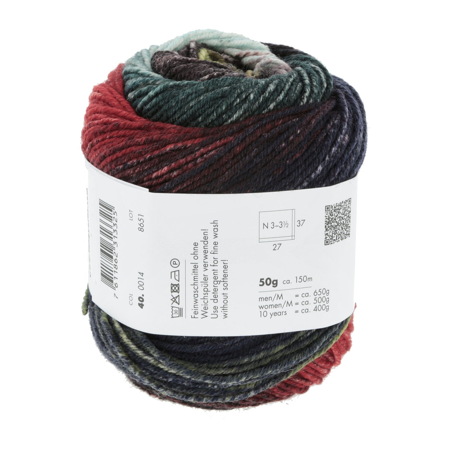 LANGYARNS MERINO 150 Dégradé