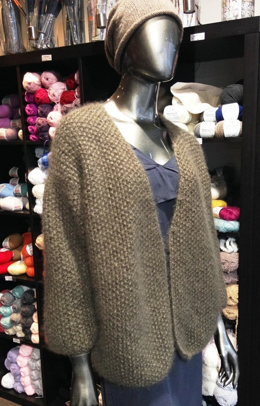 Gilet oversize Mohair Trend - Couleur 67