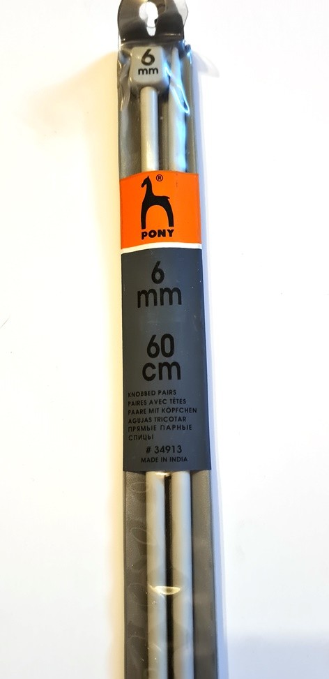 Aiguilles droites 60 cm