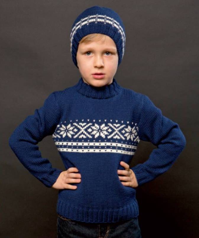 Merino120 Coul35 - 5 à 7 Pel (4 à 8ans) / Coul2 1 Pel