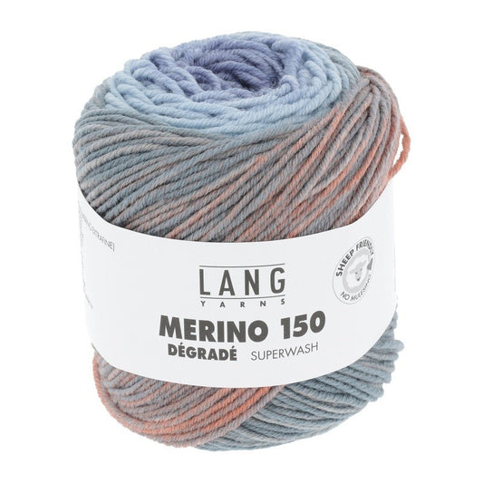 Merino 150 Dégradé - couleur 01 - pelote