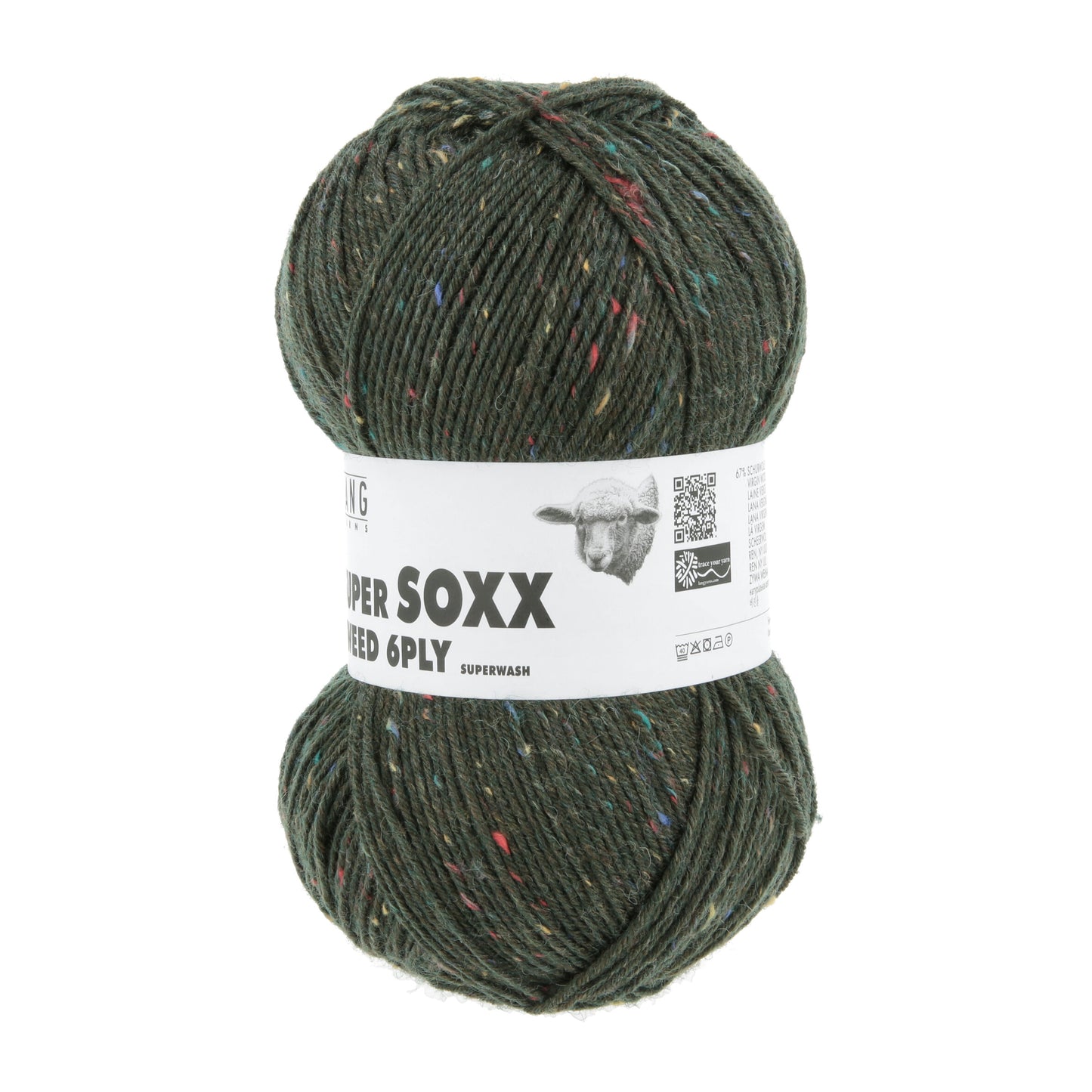 SUPER SOXX 6-FACH/PLY TWEED