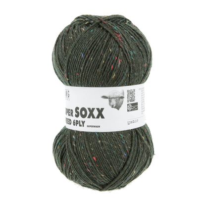 SUPER SOXX 6-FACH/PLY TWEED