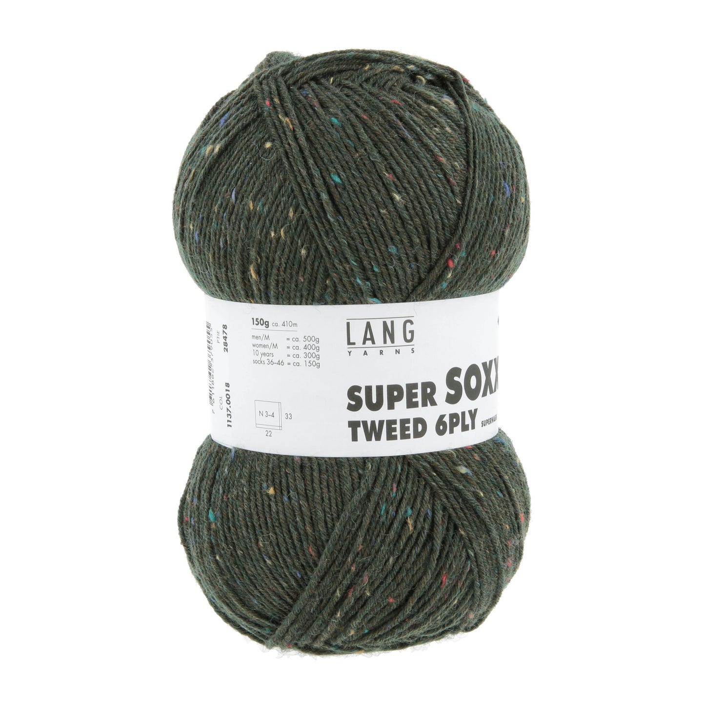 SUPER SOXX 6-FACH/PLY TWEED