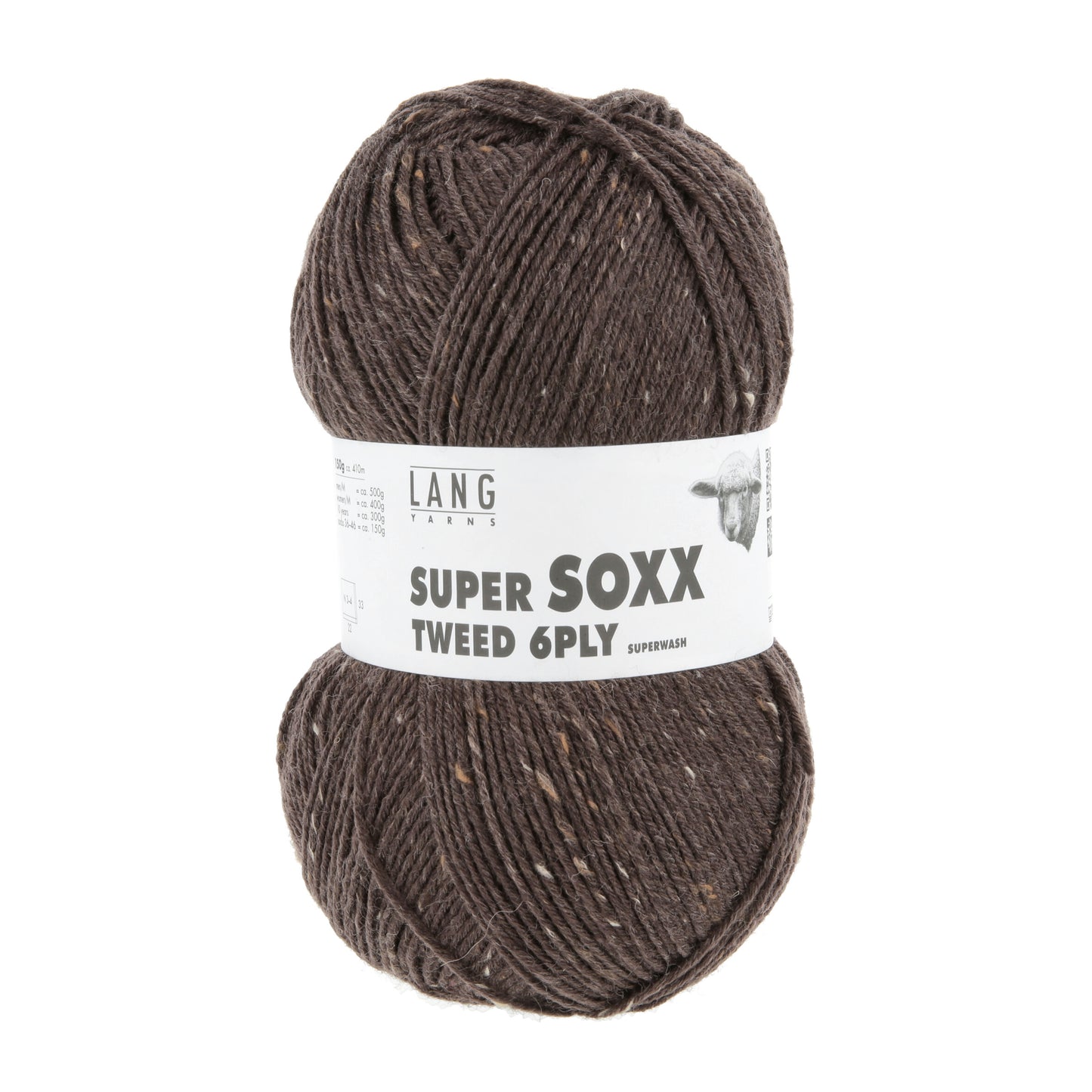 SUPER SOXX 6-FACH/PLY TWEED