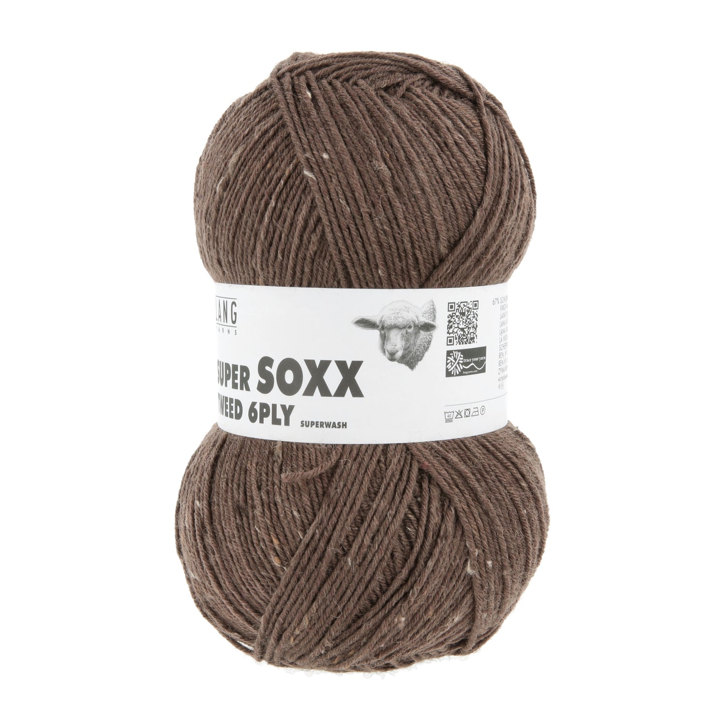 SUPER SOXX 6-FACH/PLY TWEED