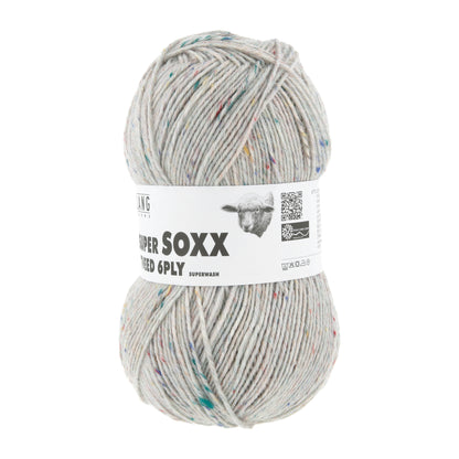 SUPER SOXX 6-FACH/PLY TWEED