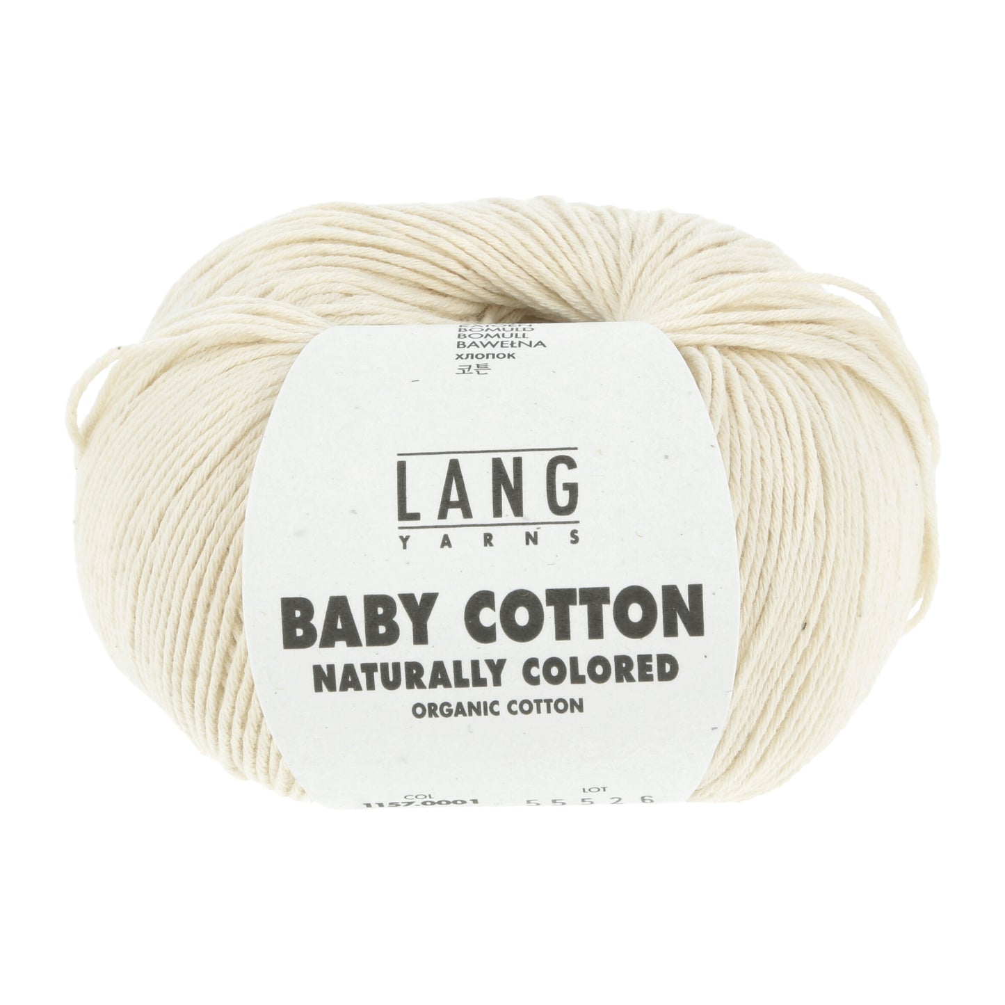 Fil coton bio BABY COTTON NATURALLY COLORED