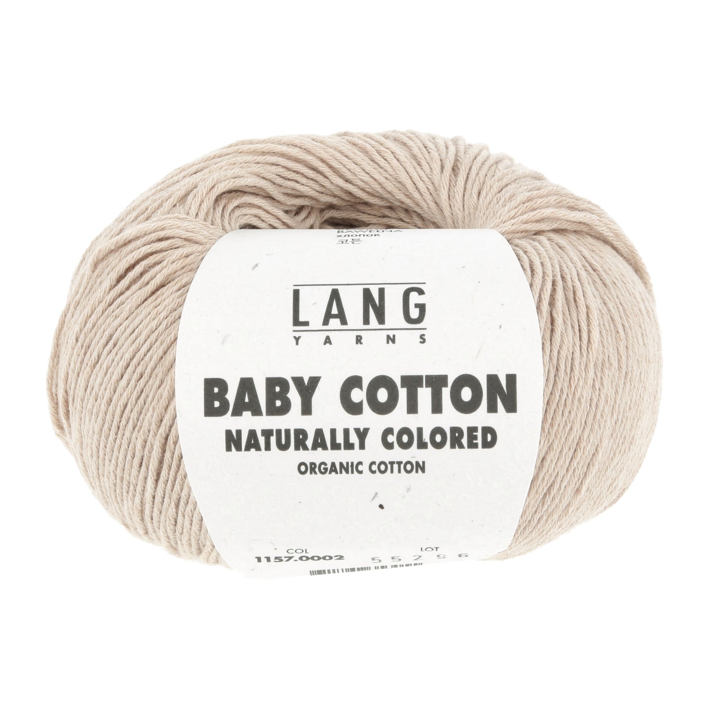 Fil coton bio BABY COTTON NATURALLY COLORED