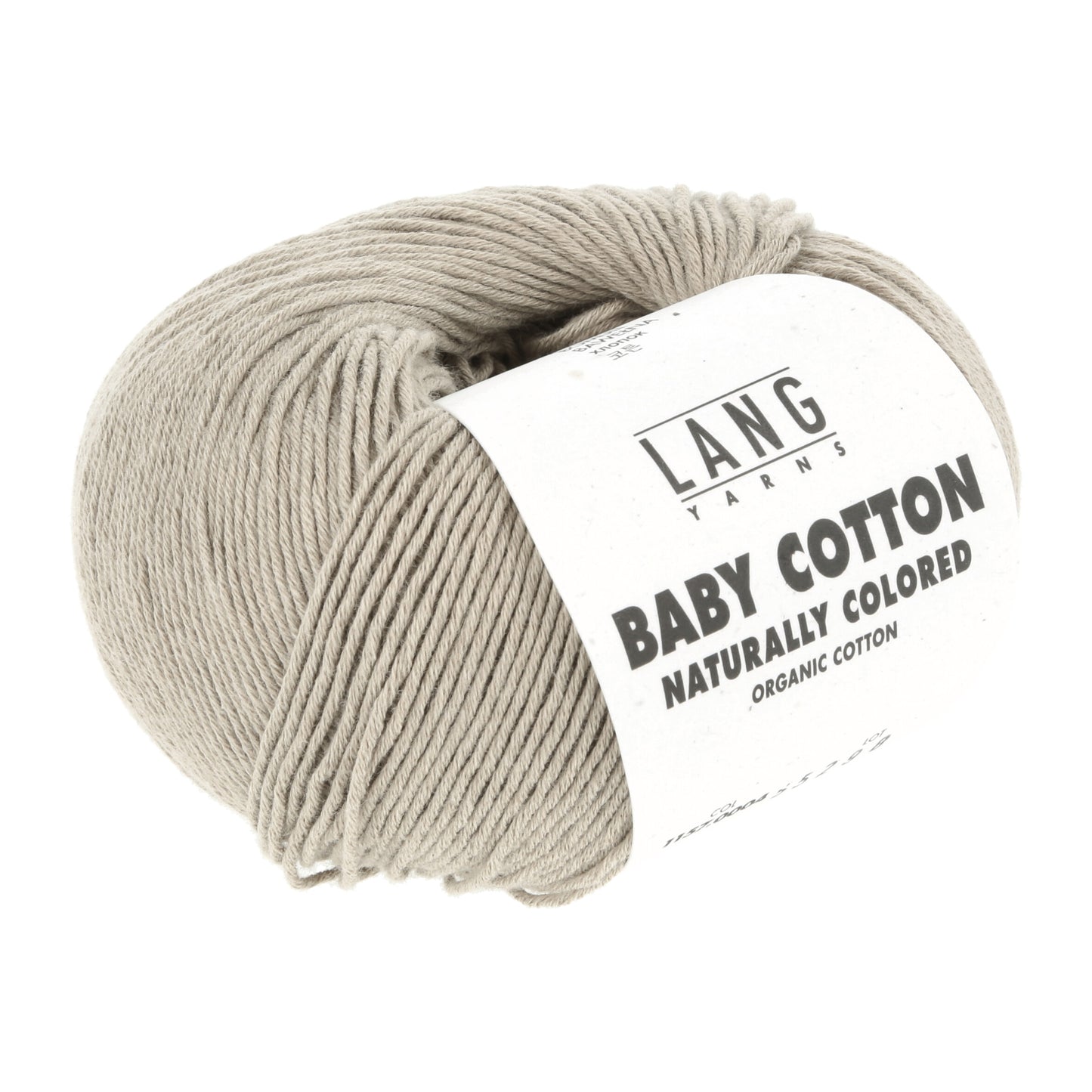 Fil coton bio BABY COTTON NATURALLY COLORED