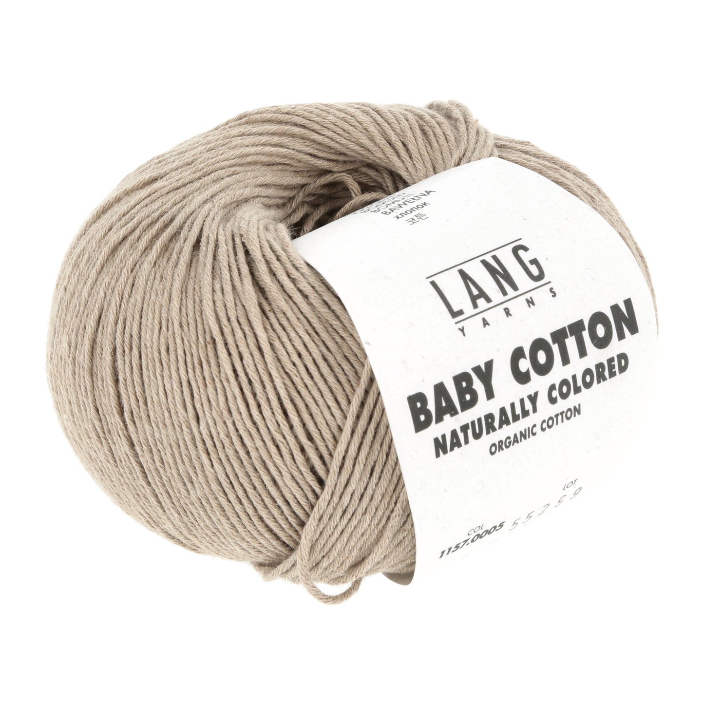 Fil coton bio BABY COTTON NATURALLY COLORED