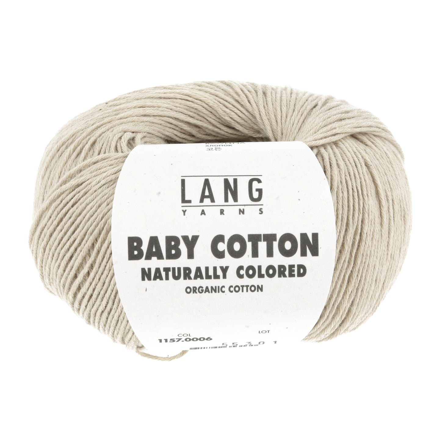 Fil coton bio BABY COTTON NATURALLY COLORED