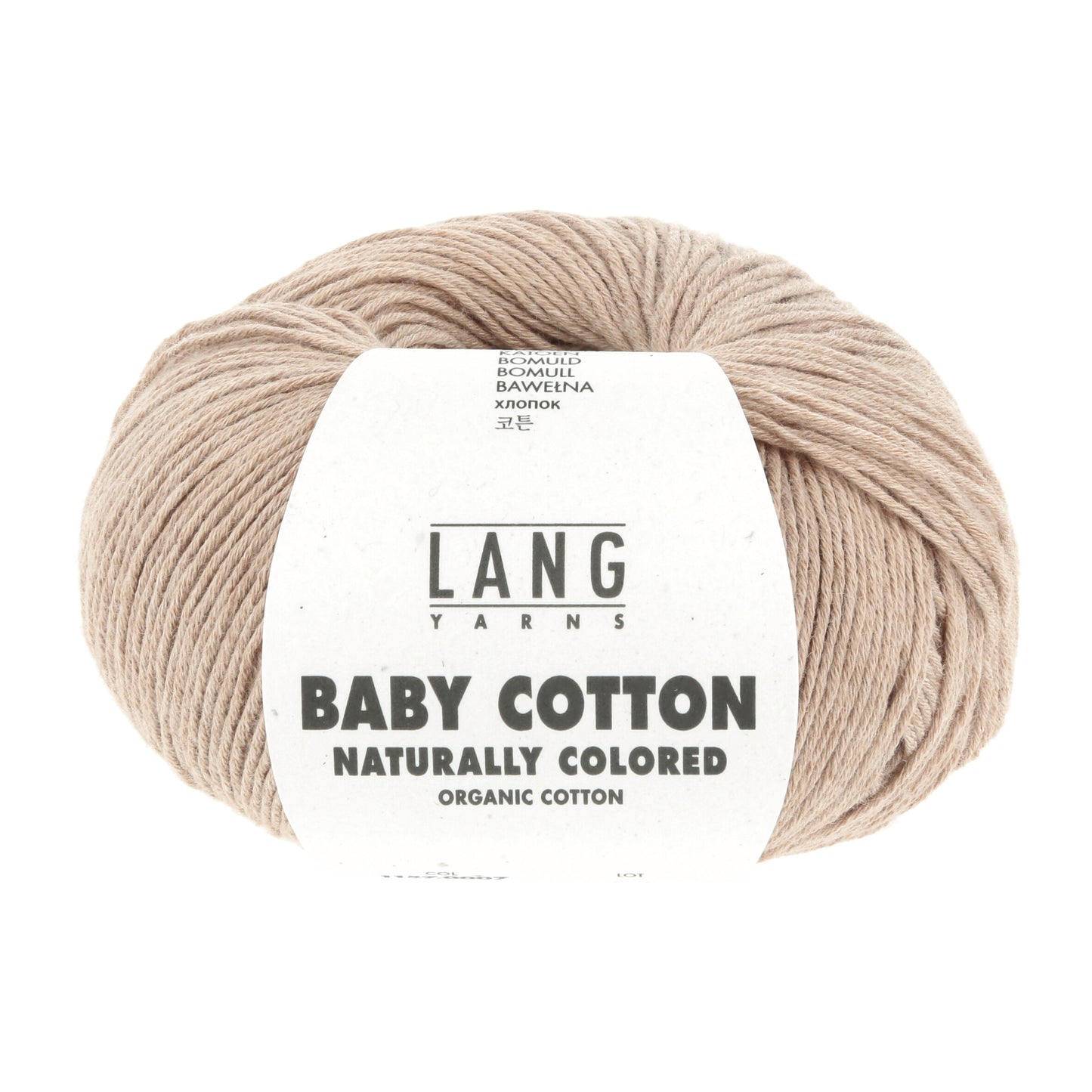 Fil coton bio BABY COTTON NATURALLY COLORED