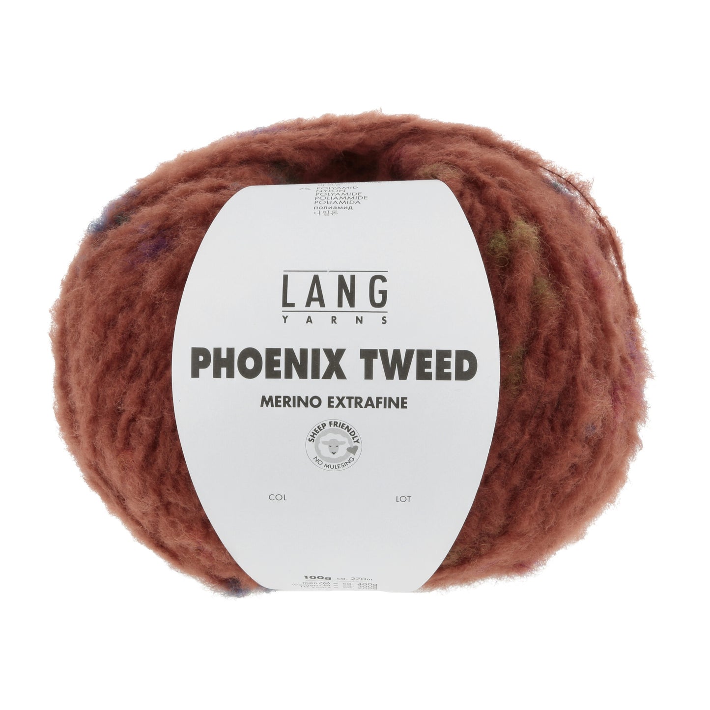 Laine Mérinos "PHOENIX TWEED"