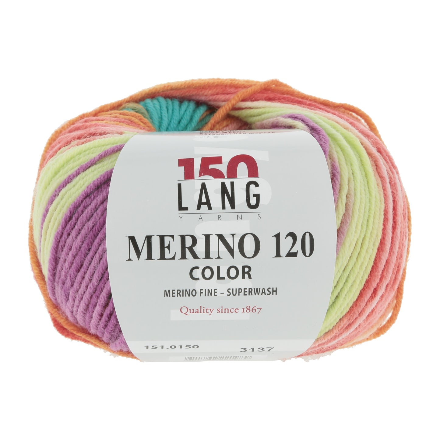 Laine Mérinos "MERINO 120 COLOR"