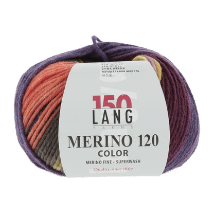 Laine Mérinos "MERINO 120 COLOR"