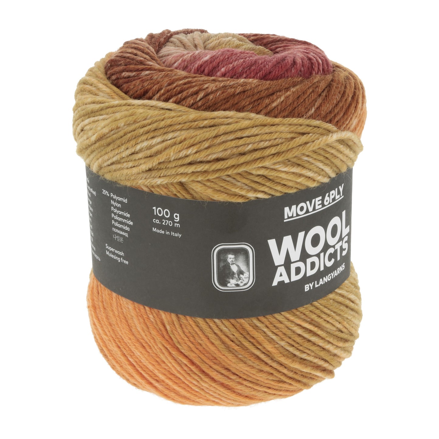 Laine Vierge "MOVE 6-FACH/6-PLY"