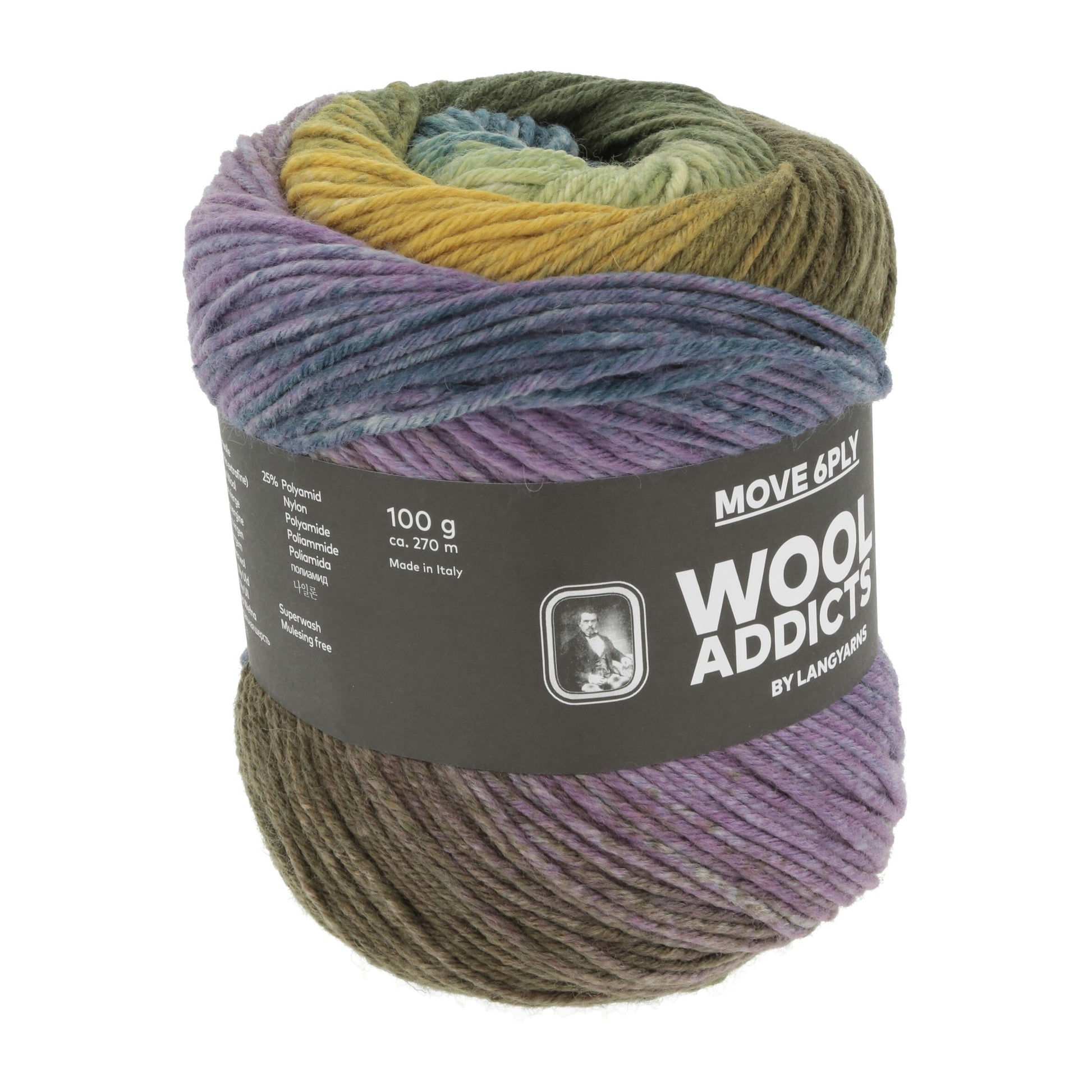 Laine Vierge "MOVE 6-FACH/6-PLY"
