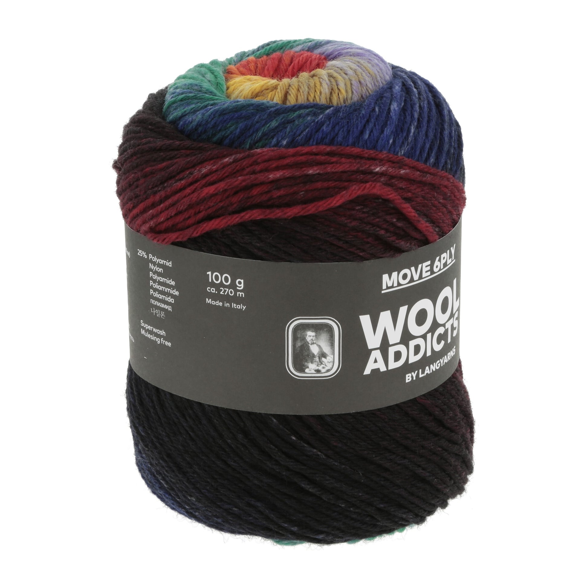 Laine Vierge "MOVE 6-FACH/6-PLY"
