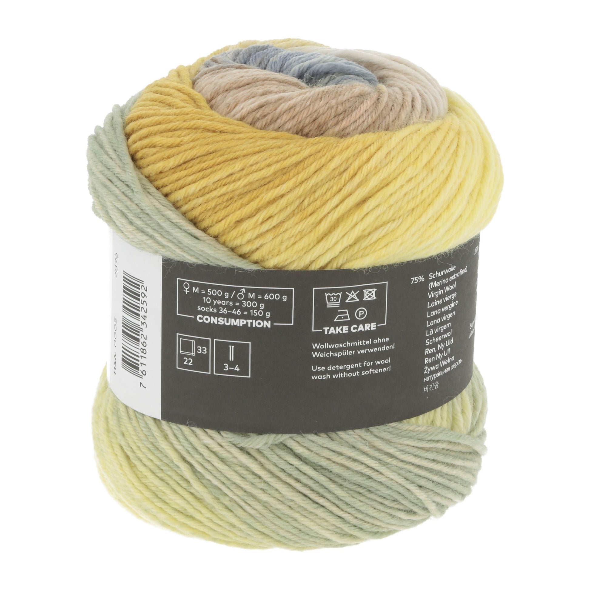 Laine Vierge "MOVE 6-FACH/6-PLY"