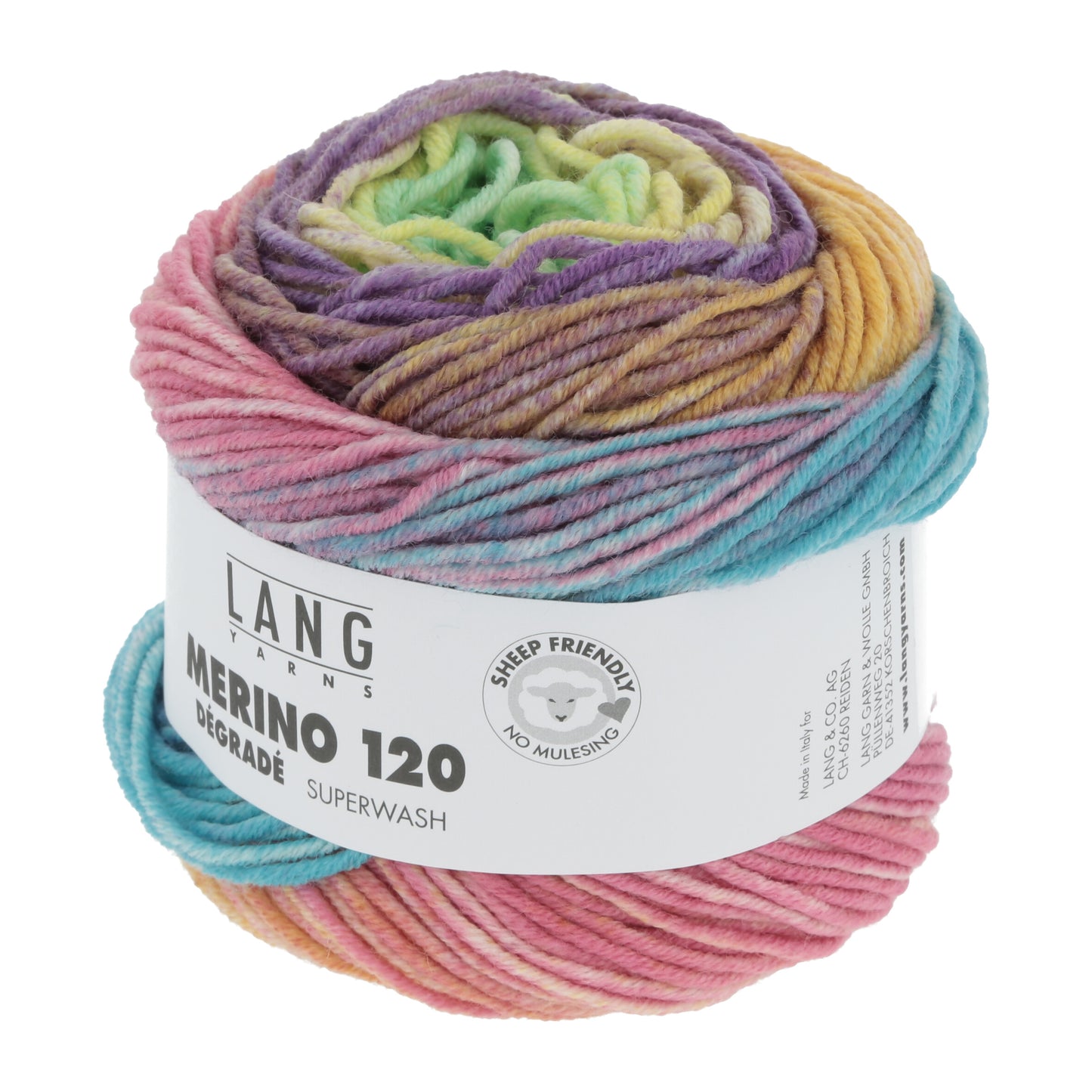 Laine dégradée Merino 120