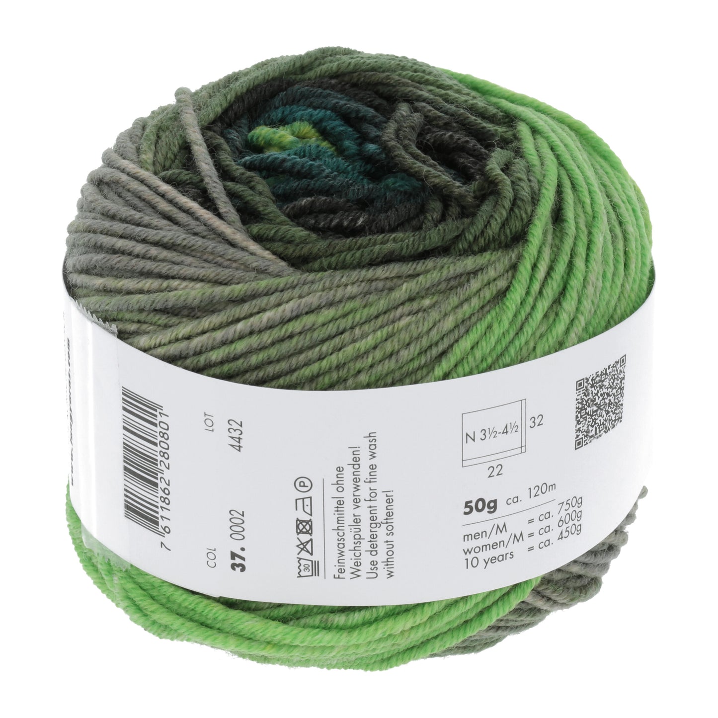 Laine dégradée Merino 120