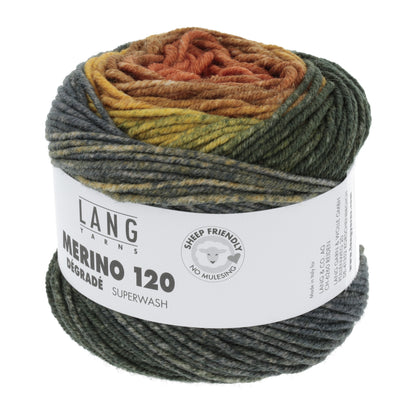 Laine dégradée Merino 120