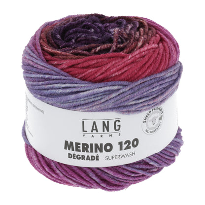 Laine dégradée Merino 120