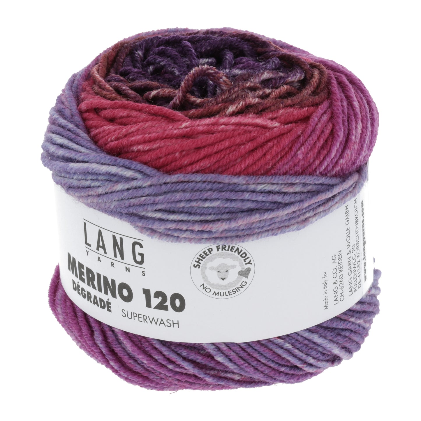 Laine dégradée Merino 120