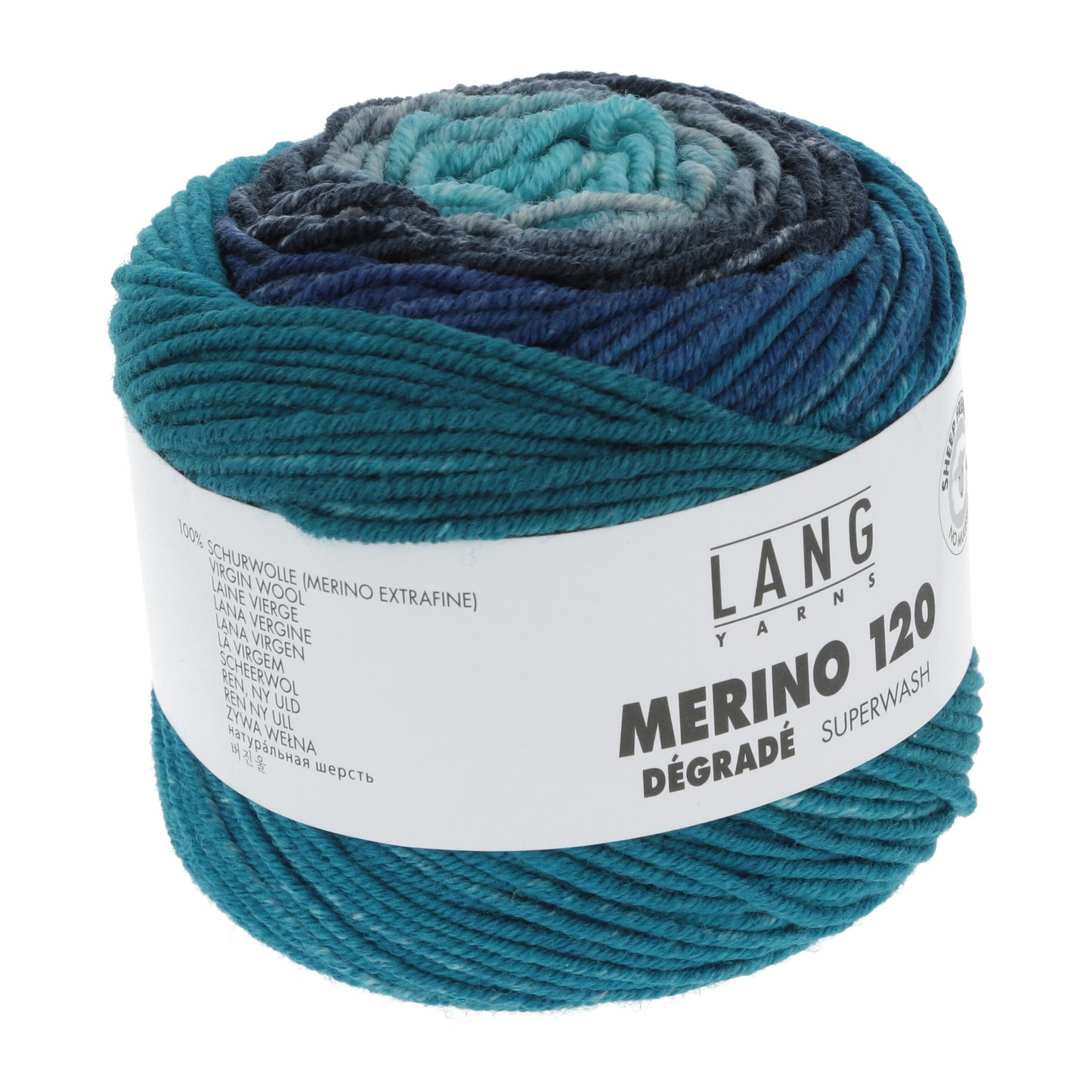 Laine dégradée Merino 120