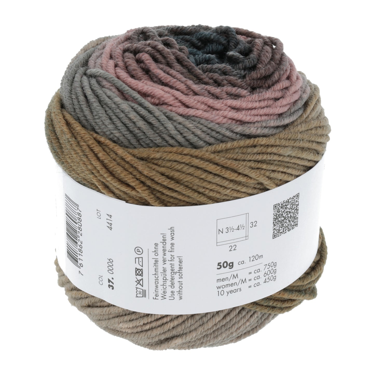 Laine dégradée Merino 120