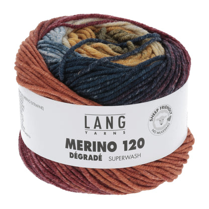 Laine dégradée Merino 120
