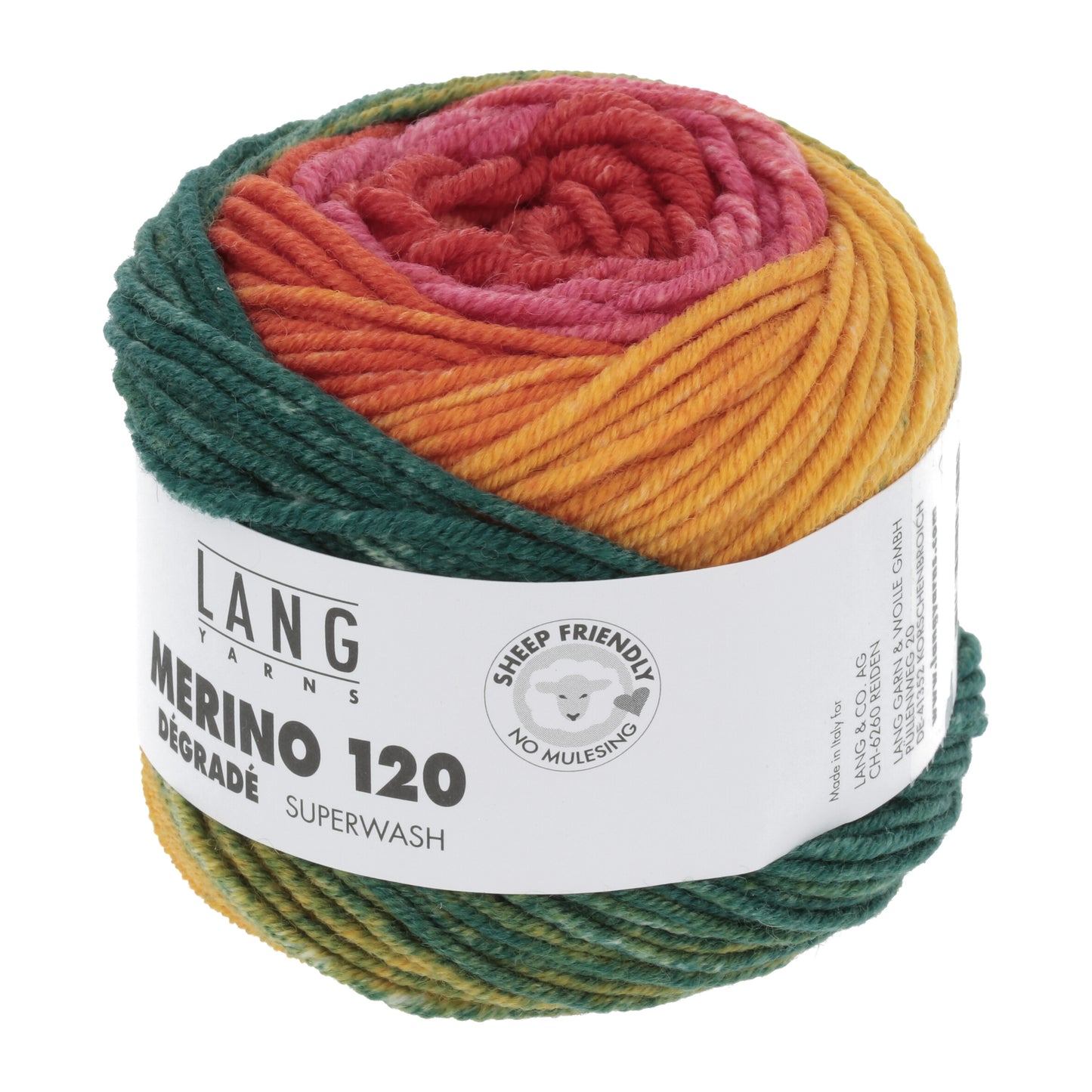 Laine dégradée Merino 120